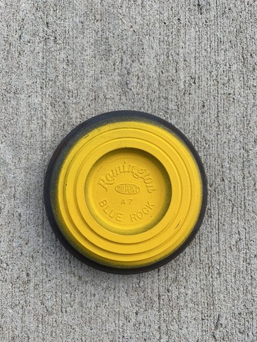 Vintage clay pigeon - clay, remington